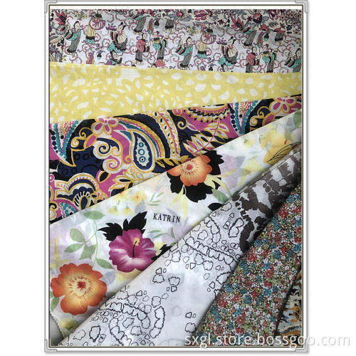 cotton voile print fabric for garments